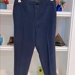 Banana Republic Blue Dress Jumpsuit Classic Straight-Leg #233